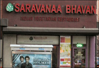 saravanaa bhavan NYC