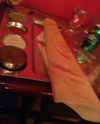 Anjappar Chettinad NYC Plain Dosa