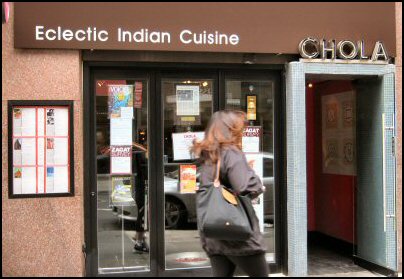 chola nyc indian restaurant