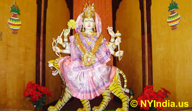 Durga Mata @ Divya Dham Temple NYC © NYIndia.us