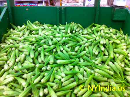 Indian Okra image © NYIndia.us