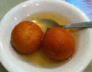 indian taj rubbery gulab jamun