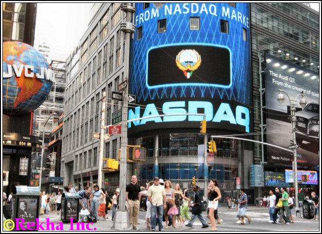 nasdaq - © NYIndia.us and Rekha Inc.