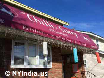 New Chilli & Curry Hicksville image © NYIndia.us