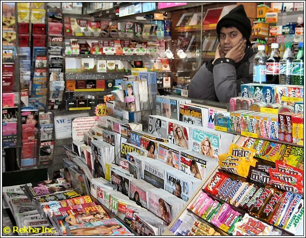 news stand © NYIndia.us & Rekha Inc