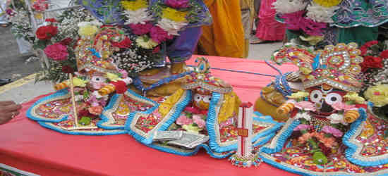 Ratha Yatra Day Parade 2014 Picture Courtesy Sri Krishna Mandir