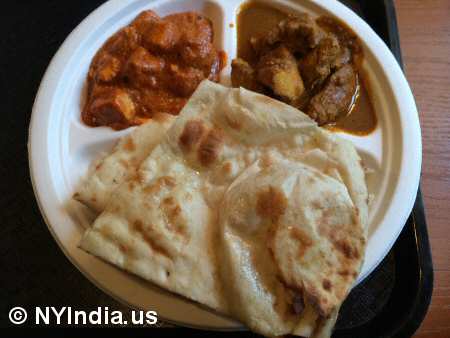 Bengal Tiger NYC Indian Restaurant - Horrid Chicken Curry