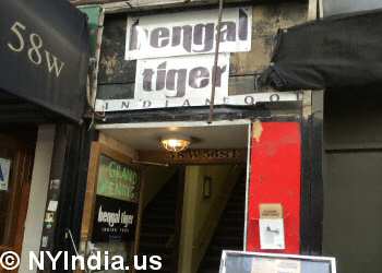 Bengal Tiger Indian Food in NYC reviews, menu, reservations