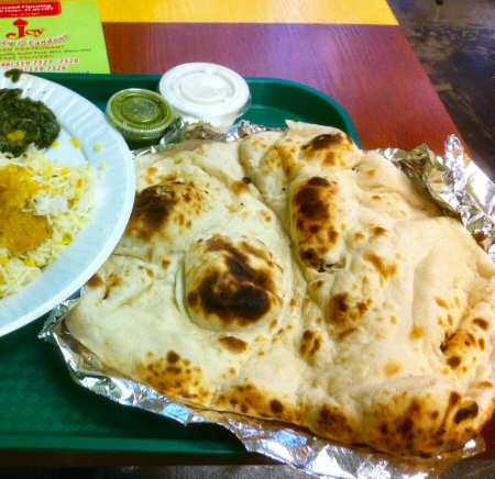 Joy Curry & Tandoor NYC Nan Bread © nyindia.us