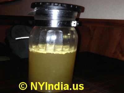 Kailash Parbat NYC Jaljeera Pitcher © nyindia.us
