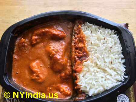 Trader Joe's NYC Chicken Tikka Masala  image © NYIndia.us