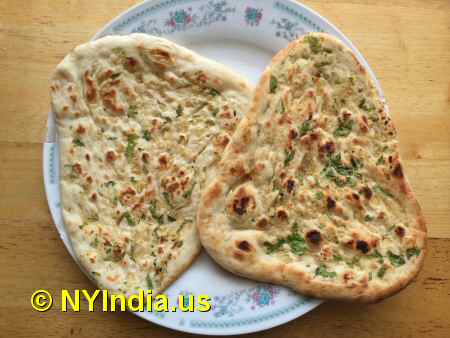 Trader Joe's NYC Garlic Naan image © NYIndia.us