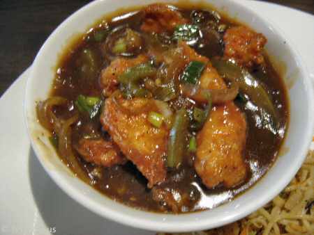 spice symphony chilli chicken © nyindia.us